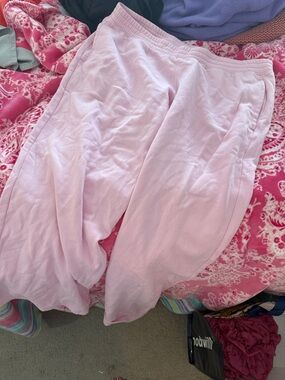 Hollister NWT Light Pink Cozy Sweatpants